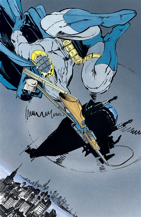 Page Art From Batman The Dark Knight Returns By Frank Miller Klaus