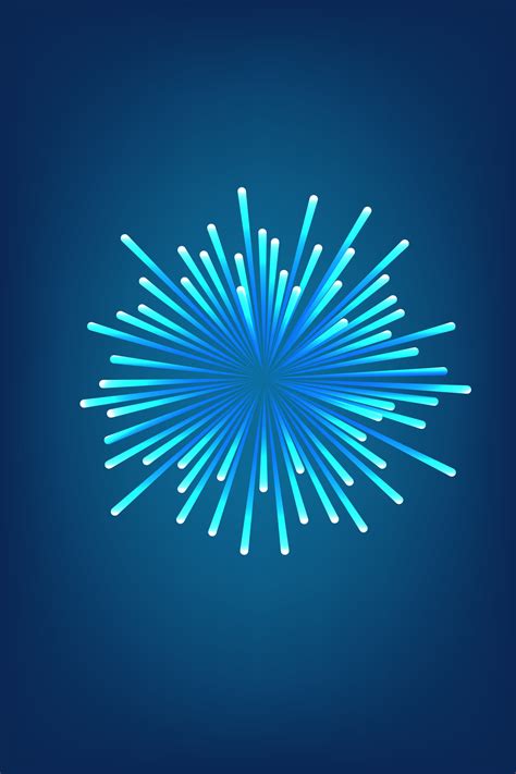 Abstract Laser Firework Explosion Concept In Blue Background 35145390