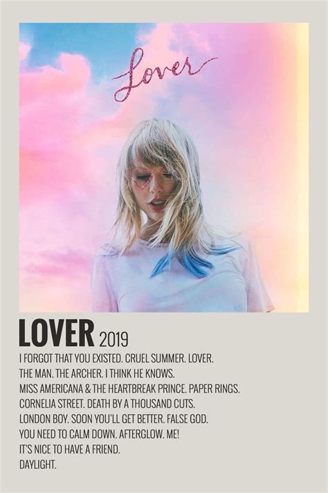 Lover By Maja Taylor Swift Album Cover Taylor Swift Album Taylor
