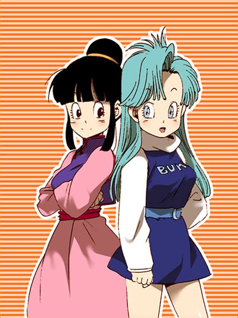 Bulma And Chi Chi Dragon Ball And More Drawn By Yukimitsuki Danbooru