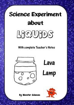 Science Experiment about Liquids - Make a Lava Lamp by Monster Sciences