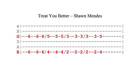 Treat You Better Chords Sheet And Chords Collection