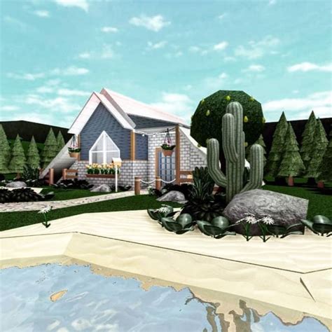 A Frame Bloxburg House House House Styles Minecraft Images