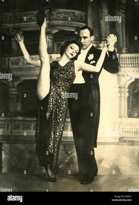 German Dancing Couple Francis And Fred 1930s Stock Photo Alamy