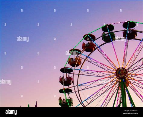 Ferris Wheel Fun Stock Photo Alamy