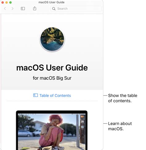Macos User Guide Apple Support