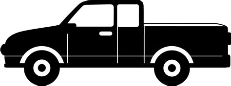 Pickup Truck Vector Png Clip Art Library