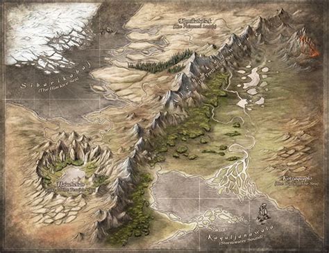 Project Snowstorm By Djekspek On Deviantart Fantasy Map Fantasy