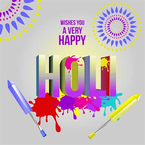 Wishing You A Very Happy Holi 2k Wallpaper Download