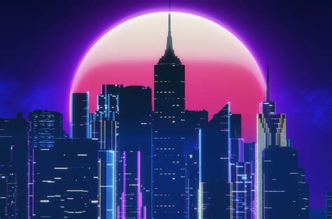 Pixel Synthwave Wallpaper 1920x1080 1920x1080 Synthwa
