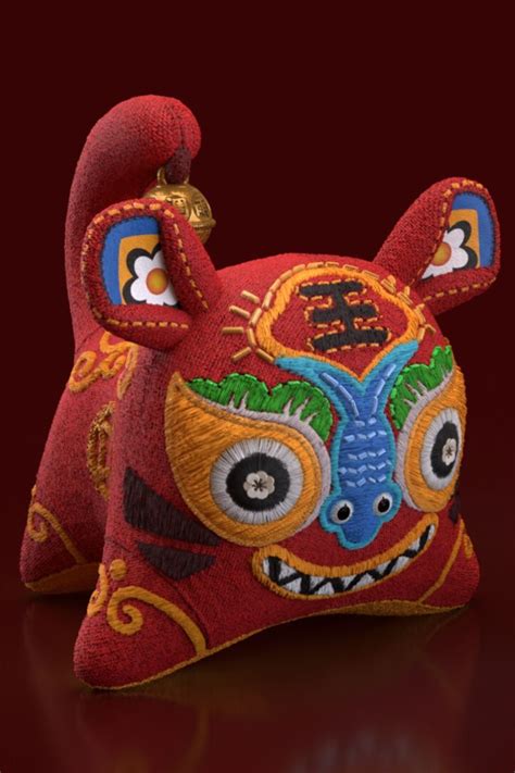 Artwork By Cino Lai The Cloth Tiger Is A Traditional Handicraft That
