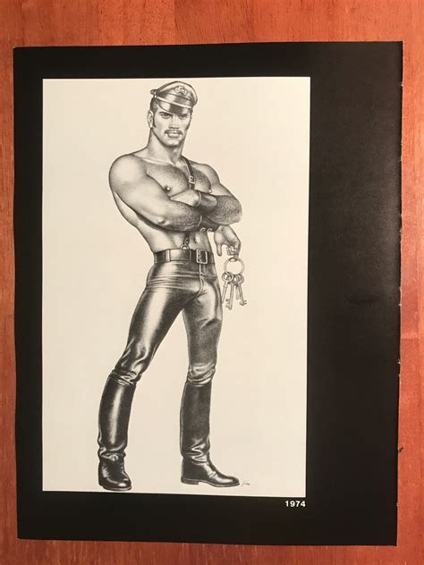 Art Page Print From Tom Of Finland Book Retrospective Etsy