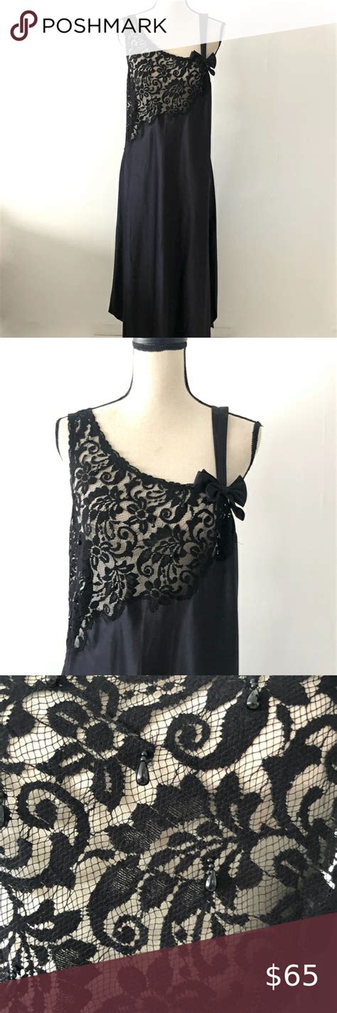 I Just Added This Listing On Poshmark Victoria Secret Black Lace Long