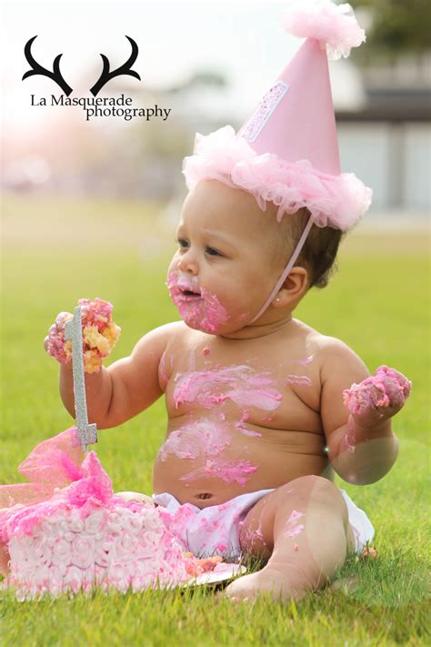 First Birthday Photo Session With Smash Cake So Cute First
