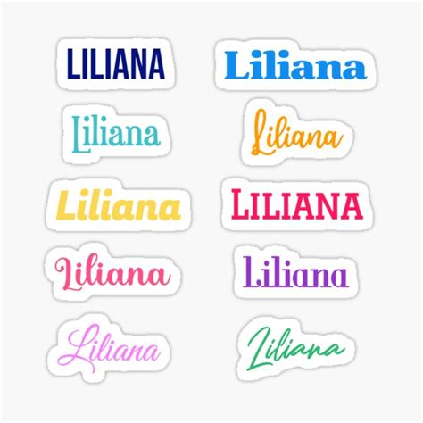 Liliana Baby Names Girls Unique Personalized T For Her