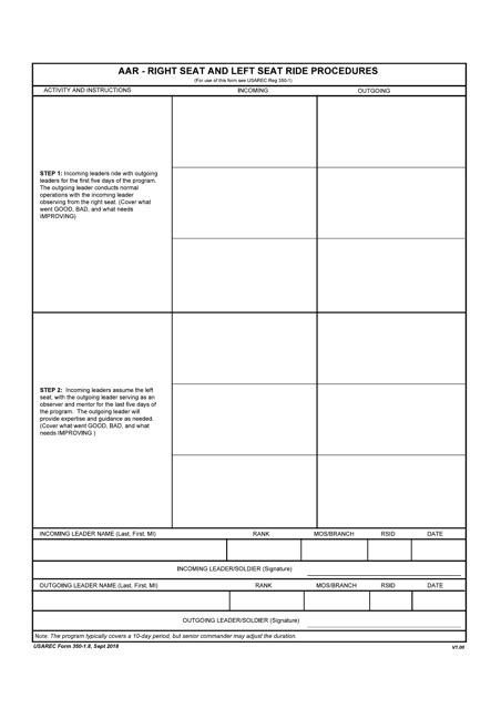 Army Aar Fillable Form Printable Forms Free Online