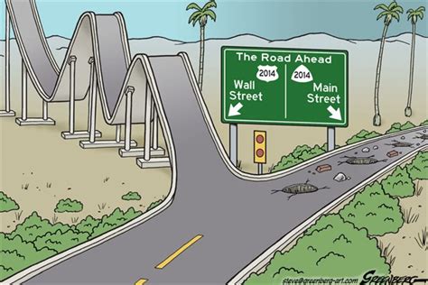 The Real Road Ahead In 2014 In One Cartoon Zero Hedge