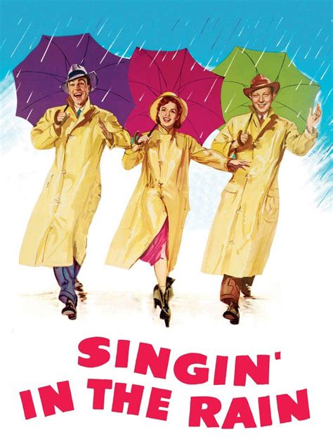 Singin In The Rain Movie Poster 1952 Musical Movies Singin In