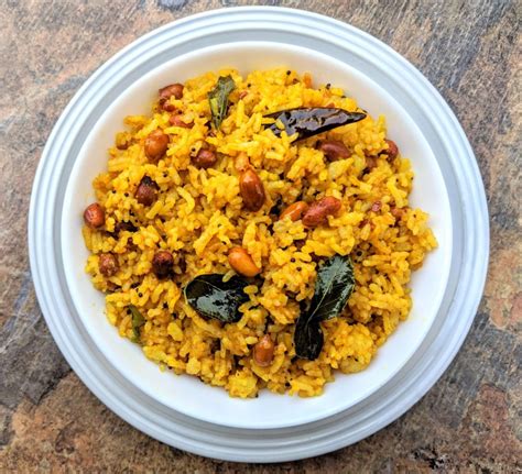 Tamarind Rice Recipe Pulihora Recipe Puliyogare Vegecravings