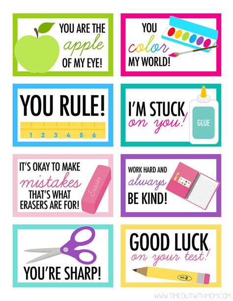 Lunchbox Notes Printable