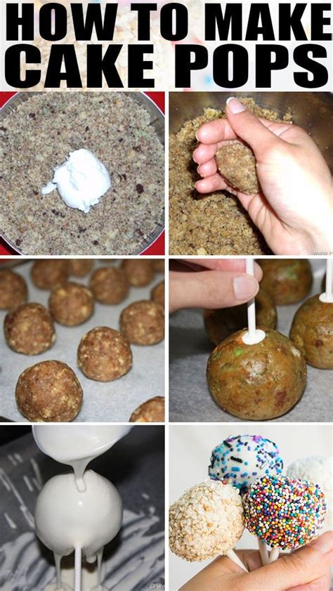 How To Make Cake Pops Step By Step Tutorial Cake Pops How To Make