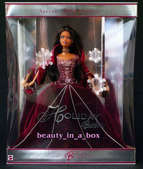 2004 holiday barbie aa red dress g8178 holiday barbie dolls christmas barbie vintage barbie