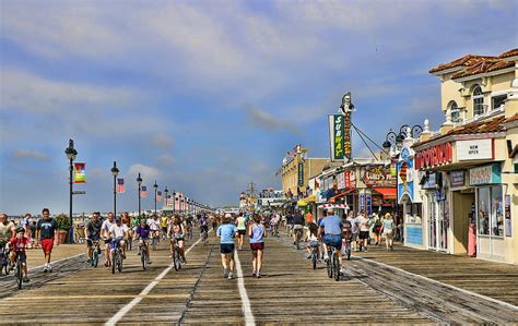 Ocean City N J Boardwalk Photograph By Allen Beatty Fine Art America