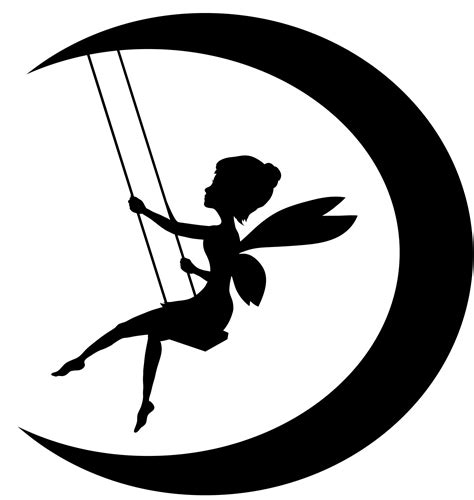 Silhouette Tinkerbell Clipart Wikiclipart
