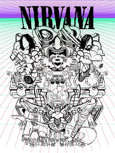 Nirvana Poster On Behance