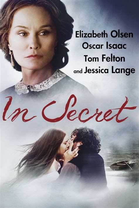 In Secret Movie Poster Elizabeth Olsen Tom Felton Jessica Lange Insecret Movieposter