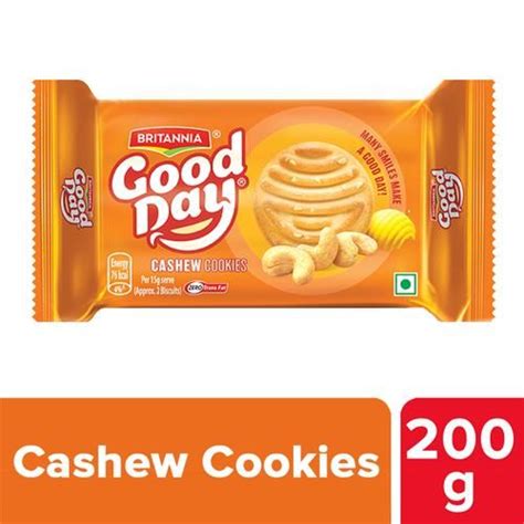 buy britannia good day cookies rich cashew 200 gm pouch online at best price of rs 37 bigbasket
