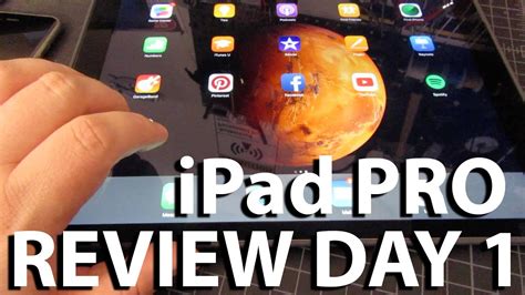 Ipad Pro Review Unboxing Use Visiting Two Apple Stores In One Day