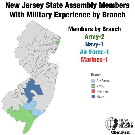 Maps New Jersey House Senate And Assembly In The Military New Jersey