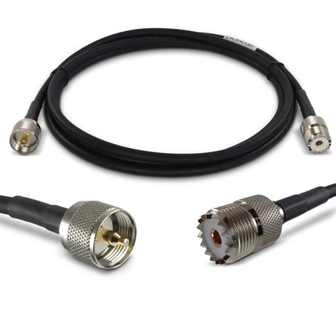 Buy Proxicast Ft Ultra Flexible Pl Male So Female Low Loss Coax Extension Cable For Cb