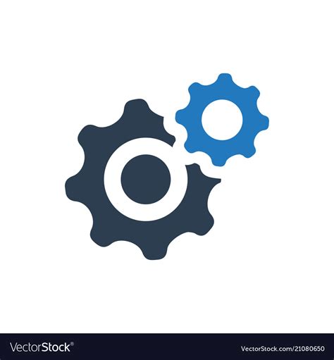 Service Settings Icon Royalty Free Vector Image