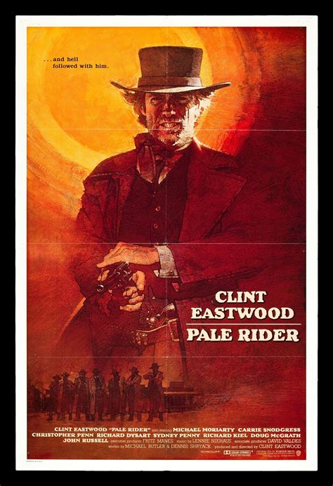 CLINT EASTWOOD WESTERN ORIGINAL MOVIE POSTER 1985 Movie Posters