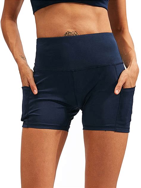 Womens Workout Shorts With Pockets