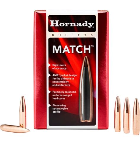 Hornady 30 Cal 308 208 Gr Bthp Match 100 Outdoor And All Sales