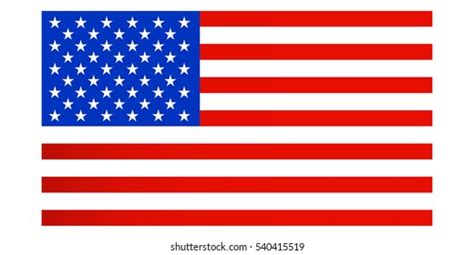 Classic American Flag Classic Usa Flag Stock Vector Royalty Free