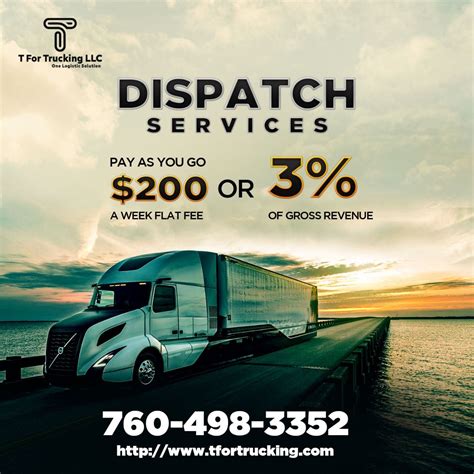 Looking For Dispatch Services Truck Dispatcher Logistics Transportation Trucks
