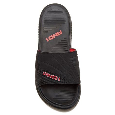 And1 Mens Dunk Slide Mens Sandals Men Velcro Straps