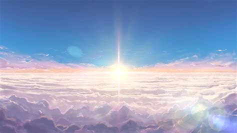 Clouds Anime Wallpapers Wallpaper Cave