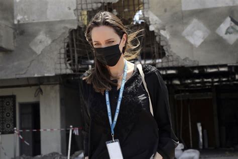 Angelina Jolie Arrives In Conflict Ridden Yemen To Meet Displaced