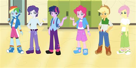 Equestria Boys My Little Pony Friendship Is Magic