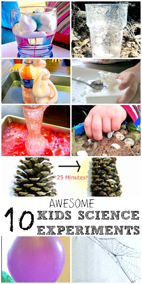 10 Science Experiments For Kids In The Playroom