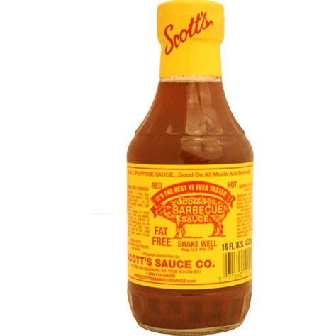 Scotts Barbecue Sauce 16 Oz The Kansas City Bbq Store