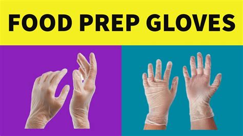 Best Food Preparation Gloves Youtube