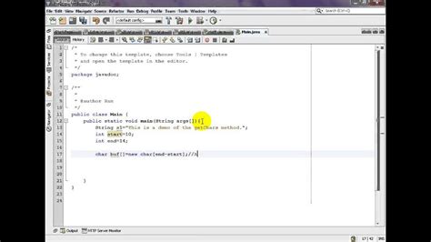 Java getChar Function - YouTube