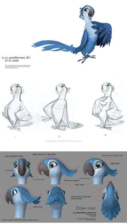 Pin By Ashfaqul Islam Siam On Rio Bird Character Design Animation