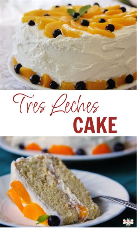 Receta De Pastel De Tres Leches Three Milk Cake Recipe • Mama Latina Tips
